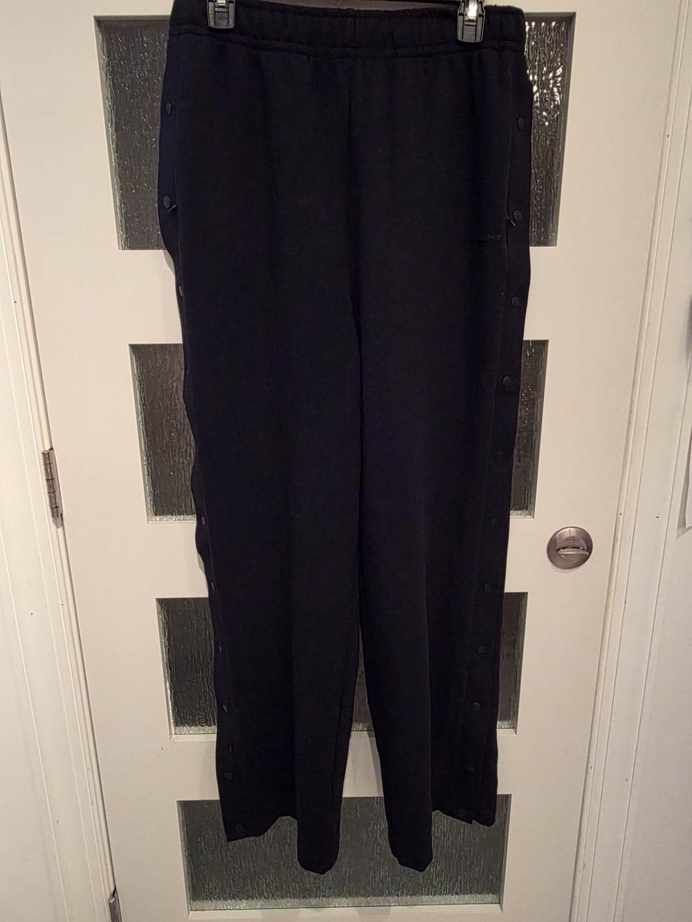 Black NiKEskims  Snap-Button Sweatpants - Picture 5 of 5